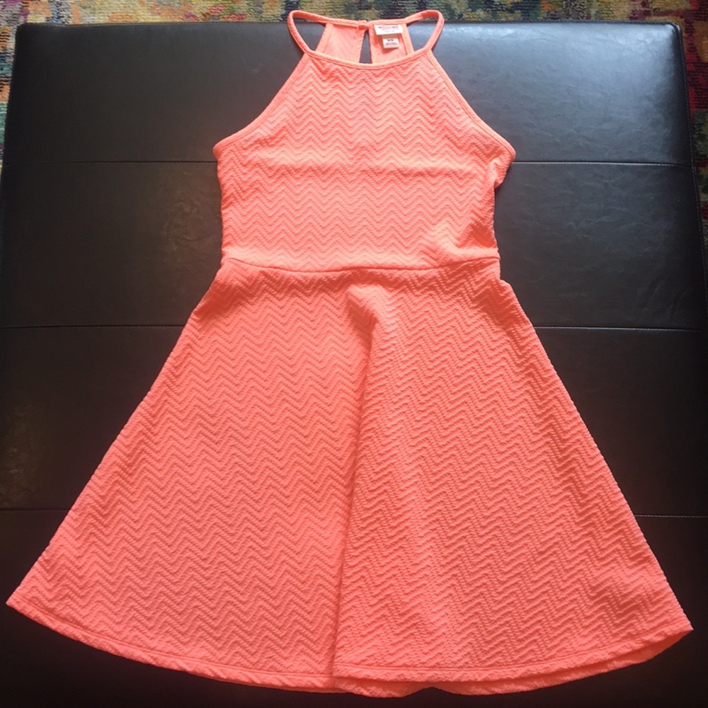 Summer Peach Dress